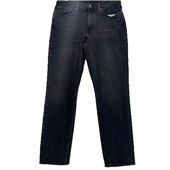 Levi's Other - Levis 541 Jeans Mens 31x29 Big E Black Denim Athletic Taper Stretch Casual Hemed